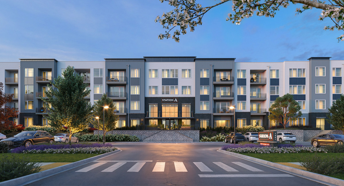 Greystar and Griffin Capital Nears Completion on 292-Unit Station A Multifamily Community in High Growth East Nashville Market of Madison 